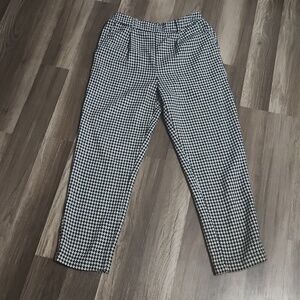 HOUNDSTOOTH Ankle Pants  Size Small Inseam 23' Perfect for Bama football